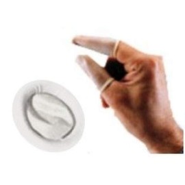 Finger Cots Powder Free Rubber Fingertips, Protective Finger Gloves Art Finger Cots, Latex, Pack of 144 (Large)