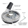 XINGYHENG Dust Shroud Kit Dry Grinding Dust Cover 100-150mm Adjustable