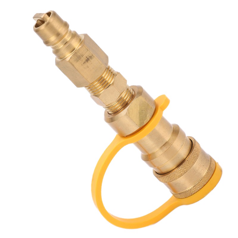 Propane Tank Adapter 3/8in Compact Durable Propane Quick Connection Accessories