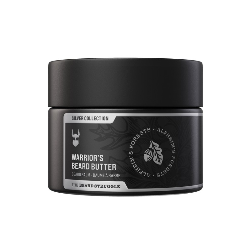 The Beard Struggle Warrior's Beard Butter Silver Collection 50g, Viking