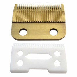 eStarpro New Professional Adjustable Replacement Blades Set #1006-30-15-10 for Wahl 8504 Hair Clippers Gold