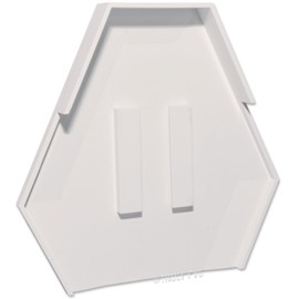 5 x White Wendland Glazing Bar End Cap RS3480 for Wendland Conservatory Roof Spar/Glazing Bars - Various Pack Sizes Available