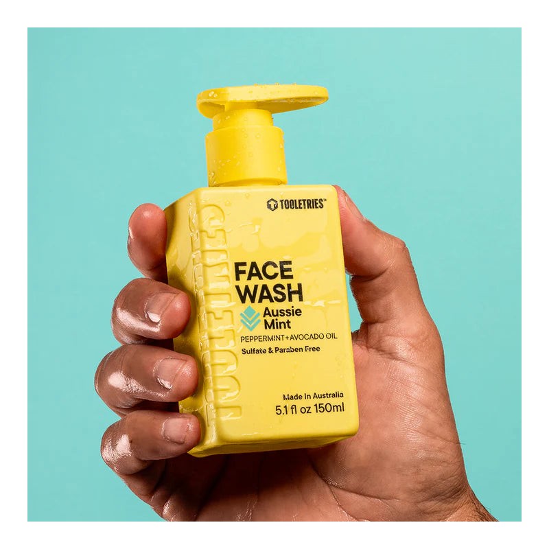 Tooletries Face Wash Aussie Mint 150ml