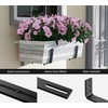 Y&M Adjustable Planter Brackets (6 to 12.5 in), Heavy Duty