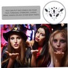 WOONEKY 2sheets Rhinestone Face Gems Stickers for Body Art of