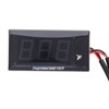 Water Temperature Gauge Fahrenheit Degree LCD Backlit Display Waterproof Water