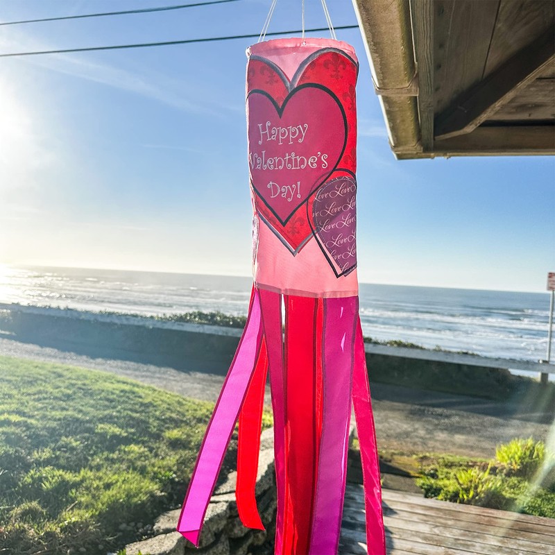 In the Breeze 5068 Valentine's Day Windsock, 40-Inch,