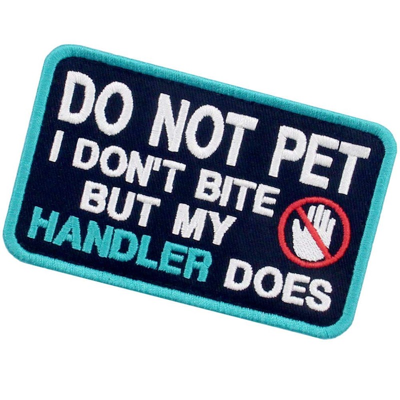 Service Dog I Don't Bite But My Handler Does Vests/Harnesses