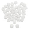 sourcing map 200Pcs 0.32"x0.3" Hinge Dowels, Plastic Dowel Insert with