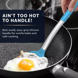 Home Hero 2 Pcs Silicone Spatula Set,High Heat Resistant,BPA Free Non Stick Kitchen Set