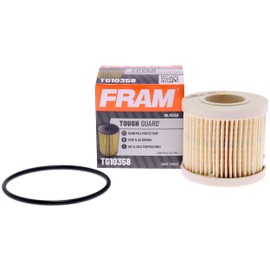 FRAM Tough Guard - Filtro de aceite de repuesto TG16, diseñado para intervalos de flujo completo que duran hasta 15 K millas