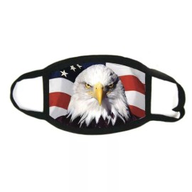 American Bald Eagle FACE MASK Reusable Washable Unisex Face Cover USA Seller