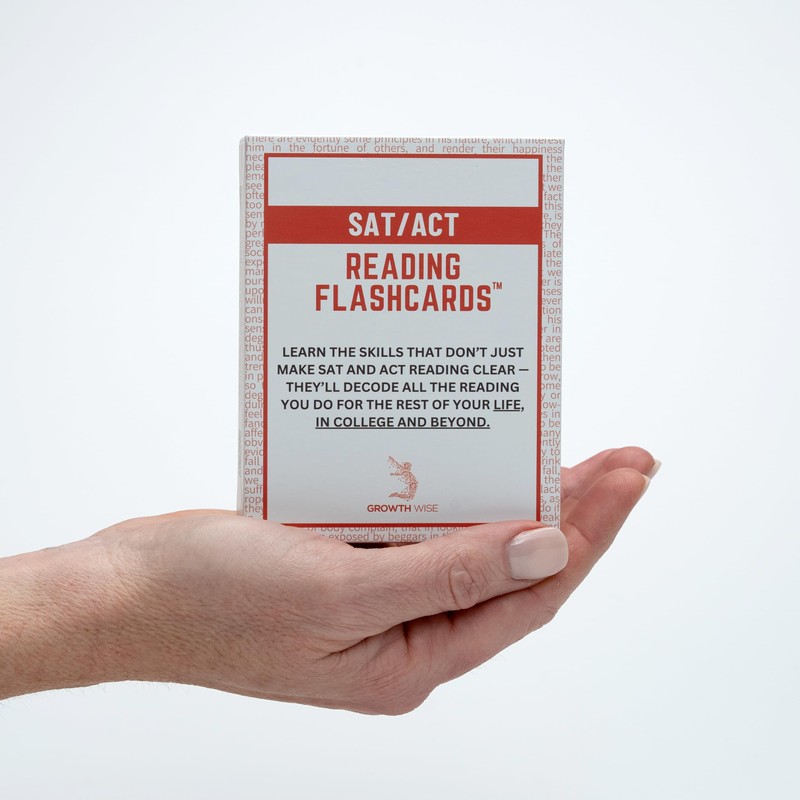 SAT/ACT Reading Flashcards by Growthwise