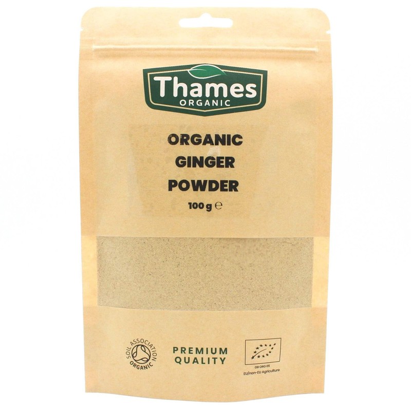 Thames Organic Organic Ginger Powder 1kg - No Additives or