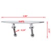 Burn Buddy ISURE Marine Boat Cleat Open Base Boat Cleat,