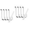 Alipis 3 Sets Vinyl Siding Hooks No Drilling Heavy Duty