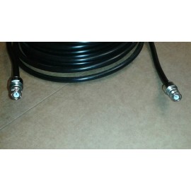 ANDREW US MADE 35 ft  LMR-400 Ham Radio LMR Antenna  BNC Male to BNC Male coax cable