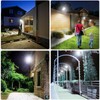 Duewot Solar Lights Outdoor, 6 Pack 1000 Lumens Motion Sensor