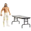 WWE Wrekkin' Seth Rollins Action Figure with Breakaway Table and