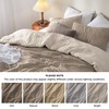 Bedsure Bedding Comforter Sets Queen, Reversible Khaki Prewashed Bed Comforter