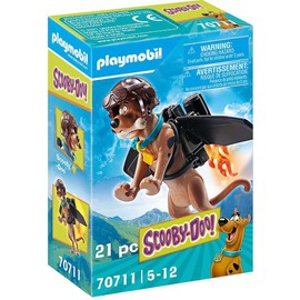 Playmobil SCOOBY-DOO! 70711 Collectible Pilot Figure, for Children Ages 5+