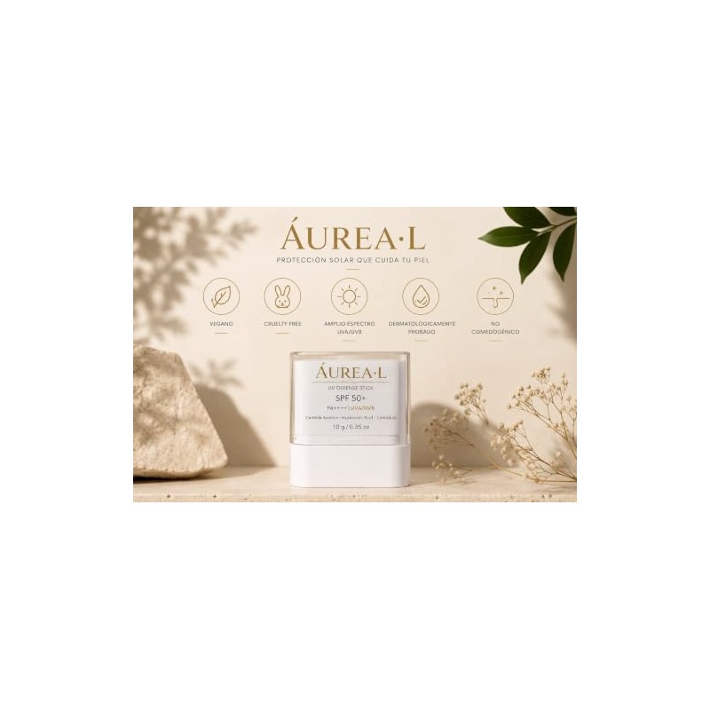 Bloqueador Solar Facial SPF 50+ en Barra transparente 10g