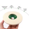 AIMALL 10 PCS Wool Buffing Wheels for Angle Grinder, 3.86x0.63x0.31