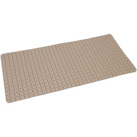 MSV Bath Mat, Beige, Unique