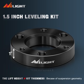 Nilight 1.5 inch Front Leveling Lift Kit for Ford F150 2004 2005 2006 2007 2008 2009 2010 2011 2012 2013 2014 2015 2016 2017 2018 2019 2020 2021 2022 2023 Suspension Level Kit