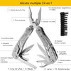 Navaja Multiuso Alicate Multiherramienta Plegable Cortador Desarmador Pinza Acero Inoxidable