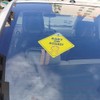 6 Pack Baby on Board Sign for Car,Lion Giraffe Baby