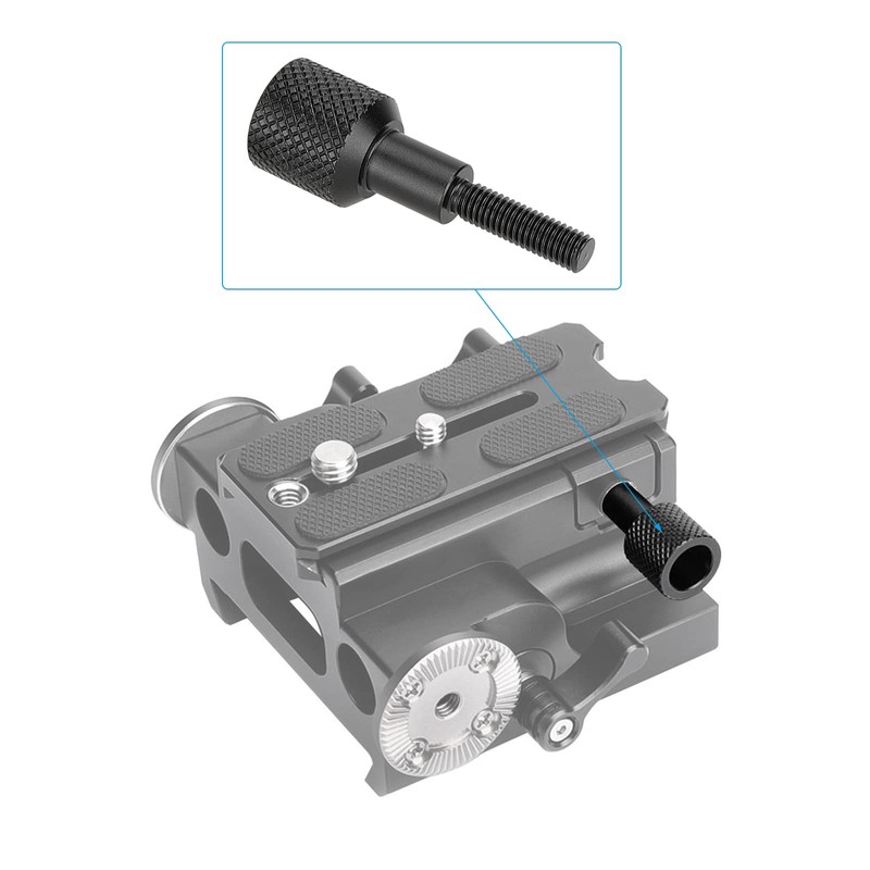 CAMVATE M5*18mm Thumbscrew Adapter Lock Screw Replacement for Quick Release