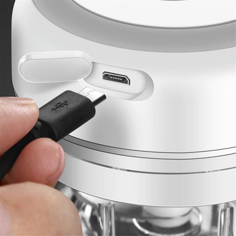 Wireless Electric Garlic Machine Mini Food Garlic Vegetable Chopper Grinder