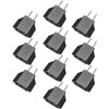 Strhowill (10Pcs) EU to US Travel Power Plug Adapter Converter,USA