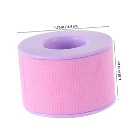 FRCOLOR 2 Rolls Eyelash Tape Non Woven Breathable and Comfortable Eyelash Extension Tape Easy to Tear and Cut for All Eye Shapes Makeup Essential for Lash Application