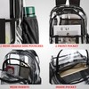KUI WAN Clear Backpack, Large Clear Bag Heavy Duty PVC