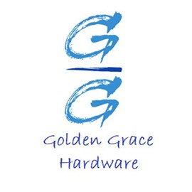 Golden Grace 1 Pair of Epsom Design Victorian Scroll Handle on Shaped Backplate Door Lever Latch Premium Door Handle Polished Chrome