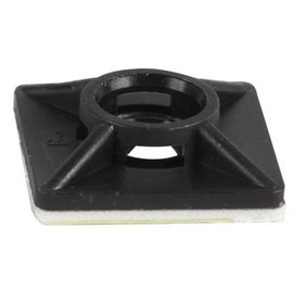 Cable TIE Base 19 X 19MM BLK 100/PK | Cable Management TIE MOUNTS Accessories, 100 X Qty - ACTB19B