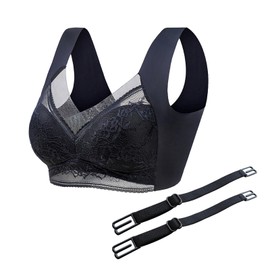 Hatme Original Posture Correction Bra, Original Hatme Bra, Women's Comfy Posture Correction Bra, Seamless Bra, Women, Wireless, Breathable, Zero Feeling, Comes with 2 Shoulder Straps, for Women and