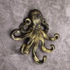 BSTKEY Cast Iron Octopus 5 Tentacles Decorative Wall Hook -