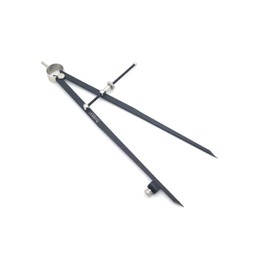 Taytools, Precision Spring Divider, 12 Inch, Drawing Compass, Fine Adjustment, Pencil Holder, Hardened Points, Scribe (12 Inch)