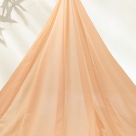 Manyshofu Nude Mesh Fabric by The Yard 4-Way Stretch Fabric(60" Wide), 1 Yard Nylon Spandex Power Mesh Netting Fabrics Lightweight & Breathable Sheer Material for Swimsuit Dress Sewing Costume