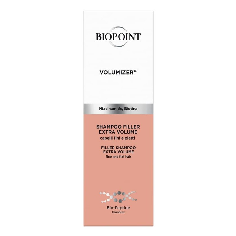 Biopoint Volumizer Shampoo für feines Haar, Filler Extra Volumen, für