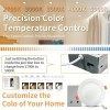 6 Pack 6 Inch 12W 5CCT Ultra-Thin LED Recessed Light