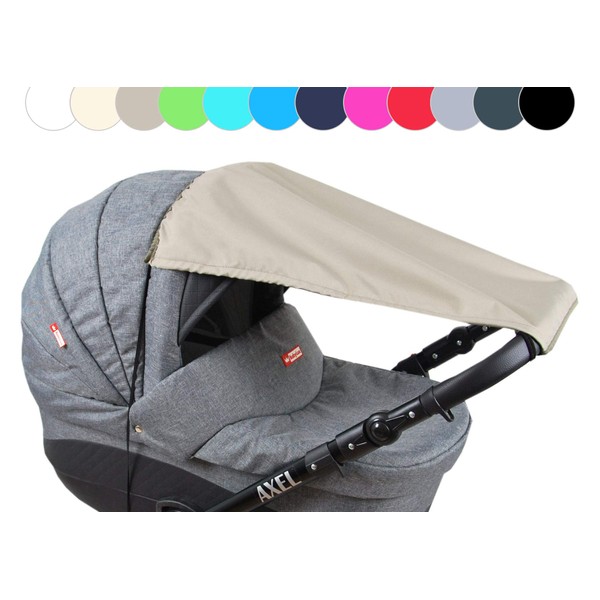 BABYLUX Sun Protection UV Roller Blind Protection Sun Sail Sun