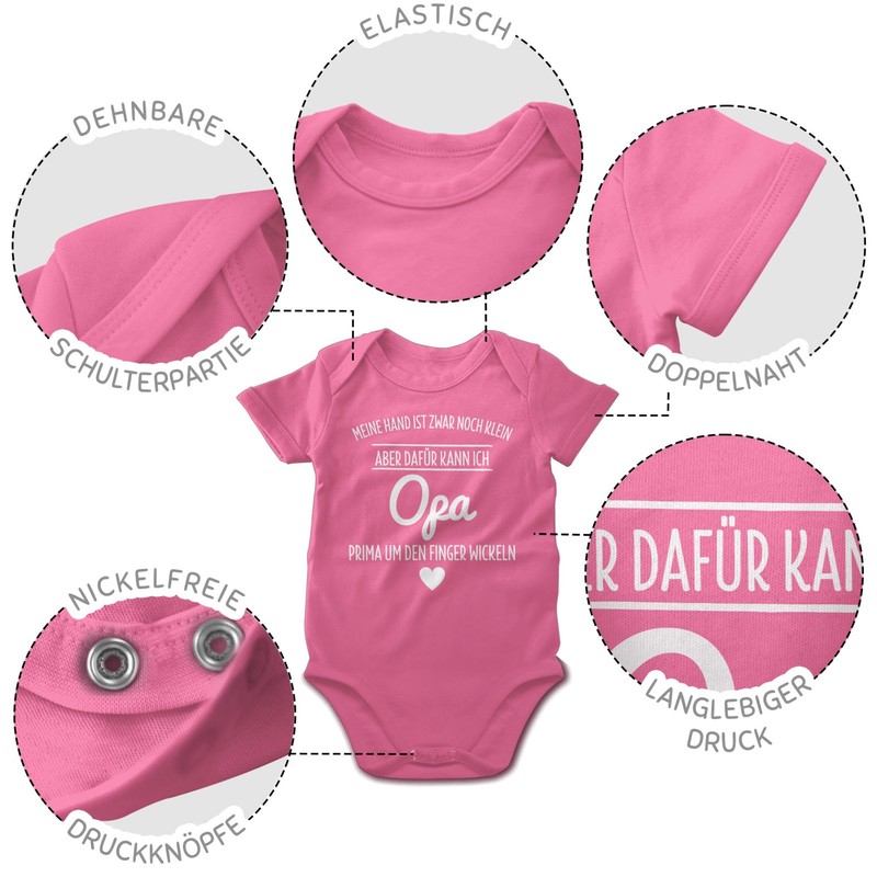 Shirtracer - Baby Bodysuit Boy Girl - Sayings - Wrap