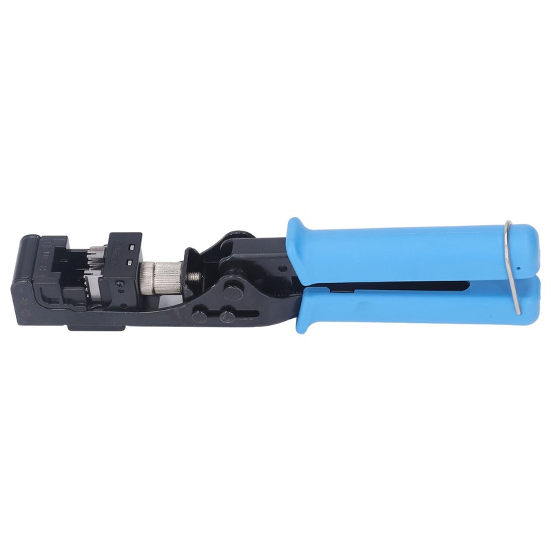 Modular Data Cable Crimper Alloy Steel Flat Mouth Termination Tool