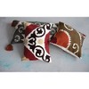 Creative Co-Op Cotton Embroidered Suzani Embroidery Pillow, 18" L x