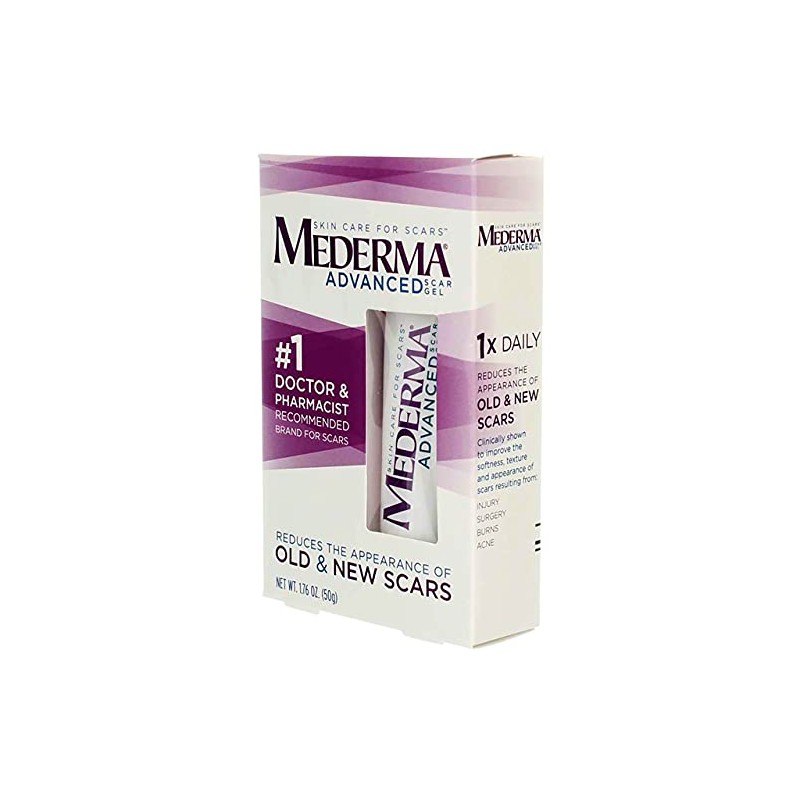 Mederma Advanced Scar Gel 1 76 oz 50 g