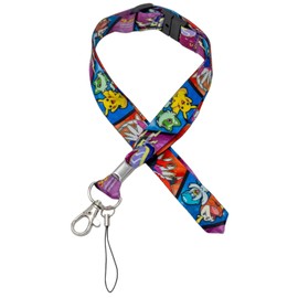 Tees Factory PM-5541536SH Pokemon Scarlet Violet Antibacterial Lanyard 35.4 inches (90 cm)